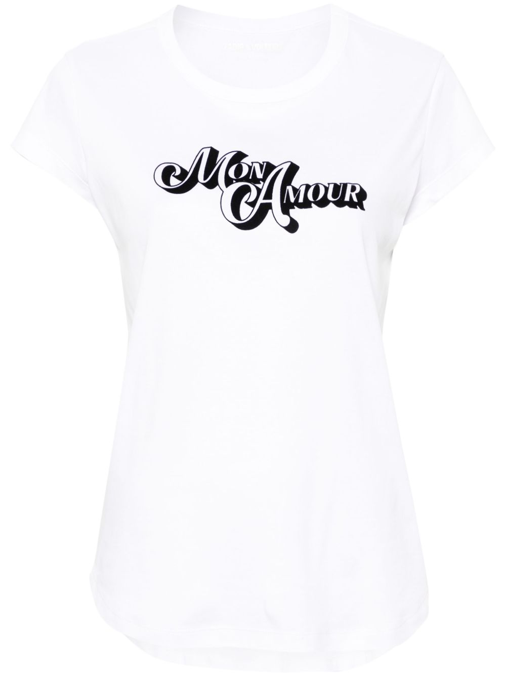 Zadig&Voltaire Woop Amour 棉T恤 - 白色