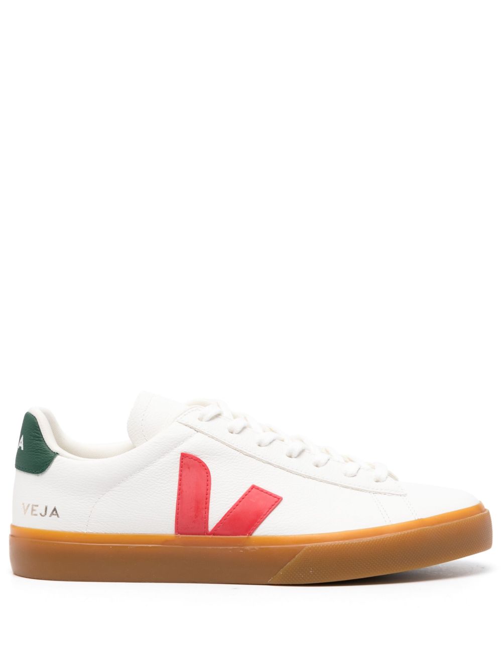 VEJA Campo ChromeFree® 皮质运动鞋 - 白色