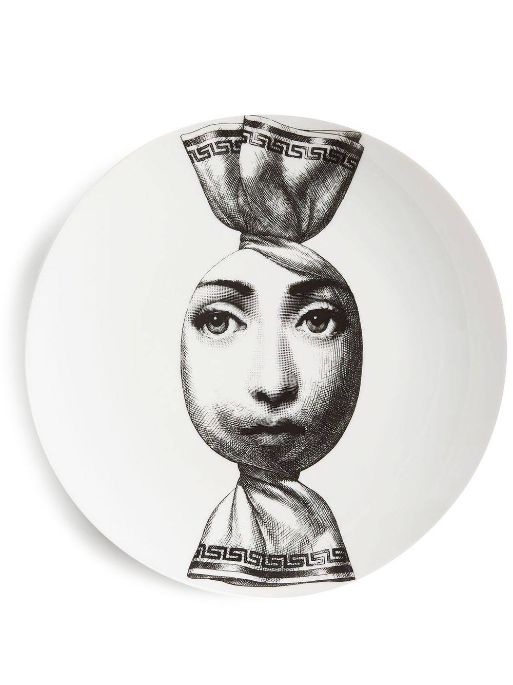 Fornasetti Tema e Variazioni n.262 装饰盘 - 白色