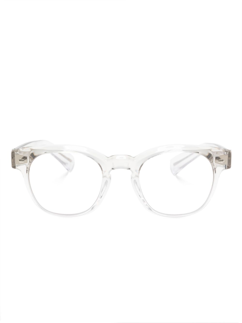 Oliver Peoples Allenby 长方形镜框眼镜 - 中性色