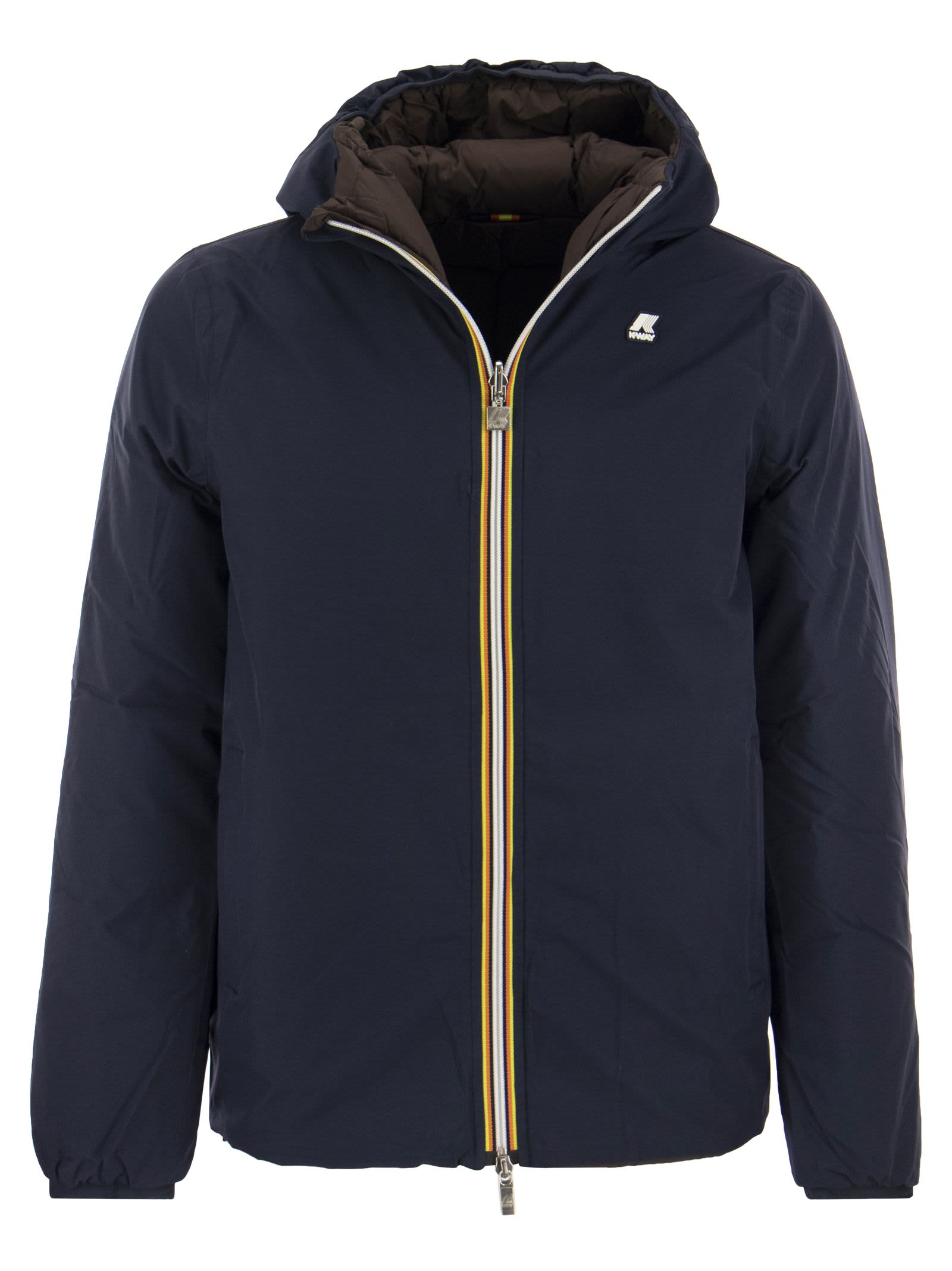 K-Way Jack - Reversible Hooded Down Jacket