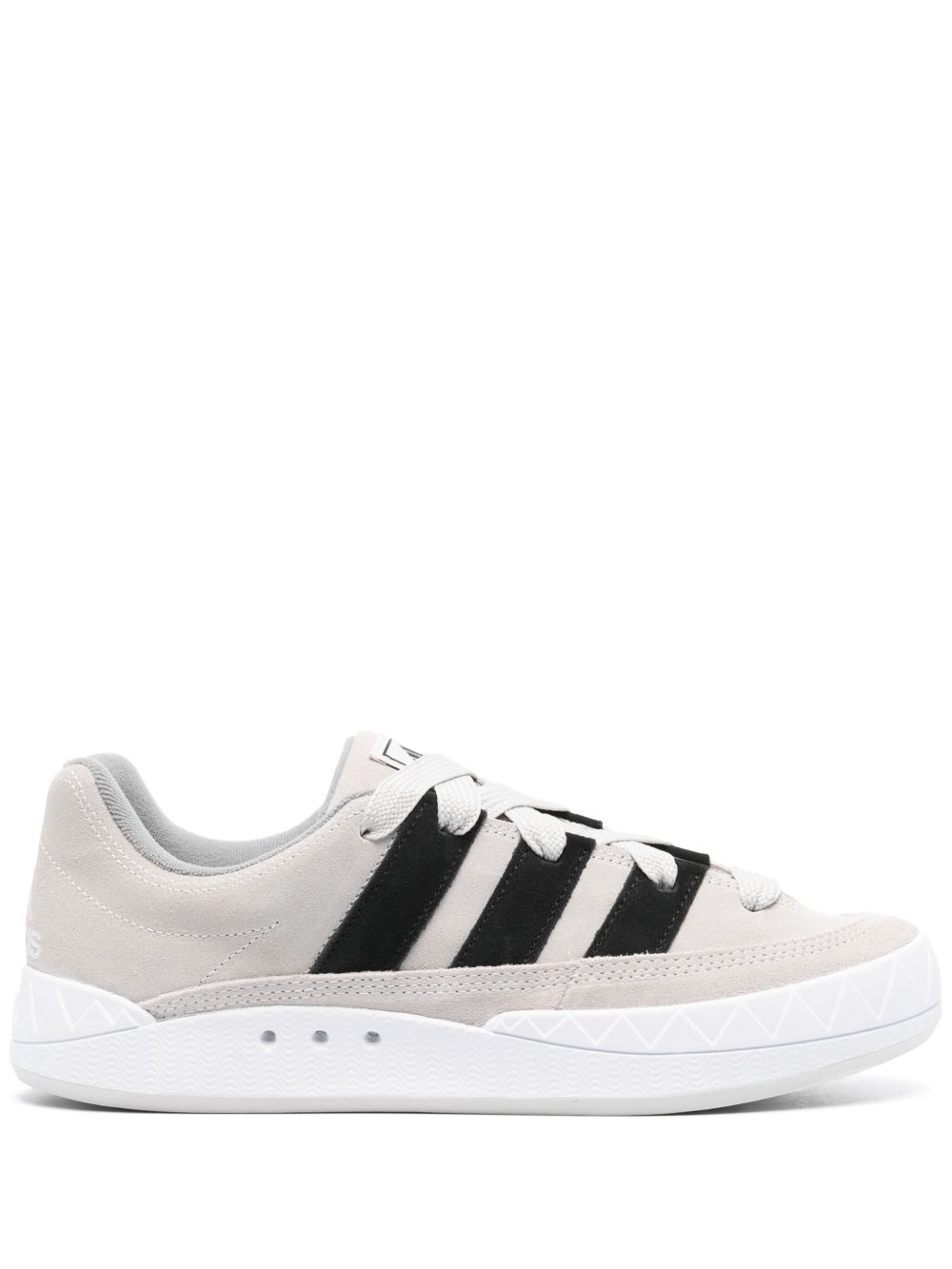 adidas Adimatic logo刺绣运动鞋 - 灰色