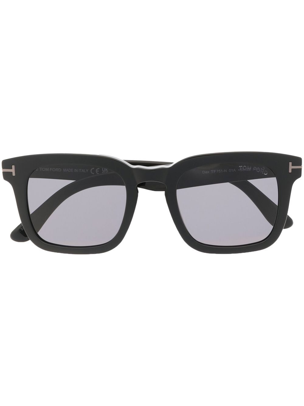 TOM FORD Eyewear 方框太阳眼镜 - 黑色