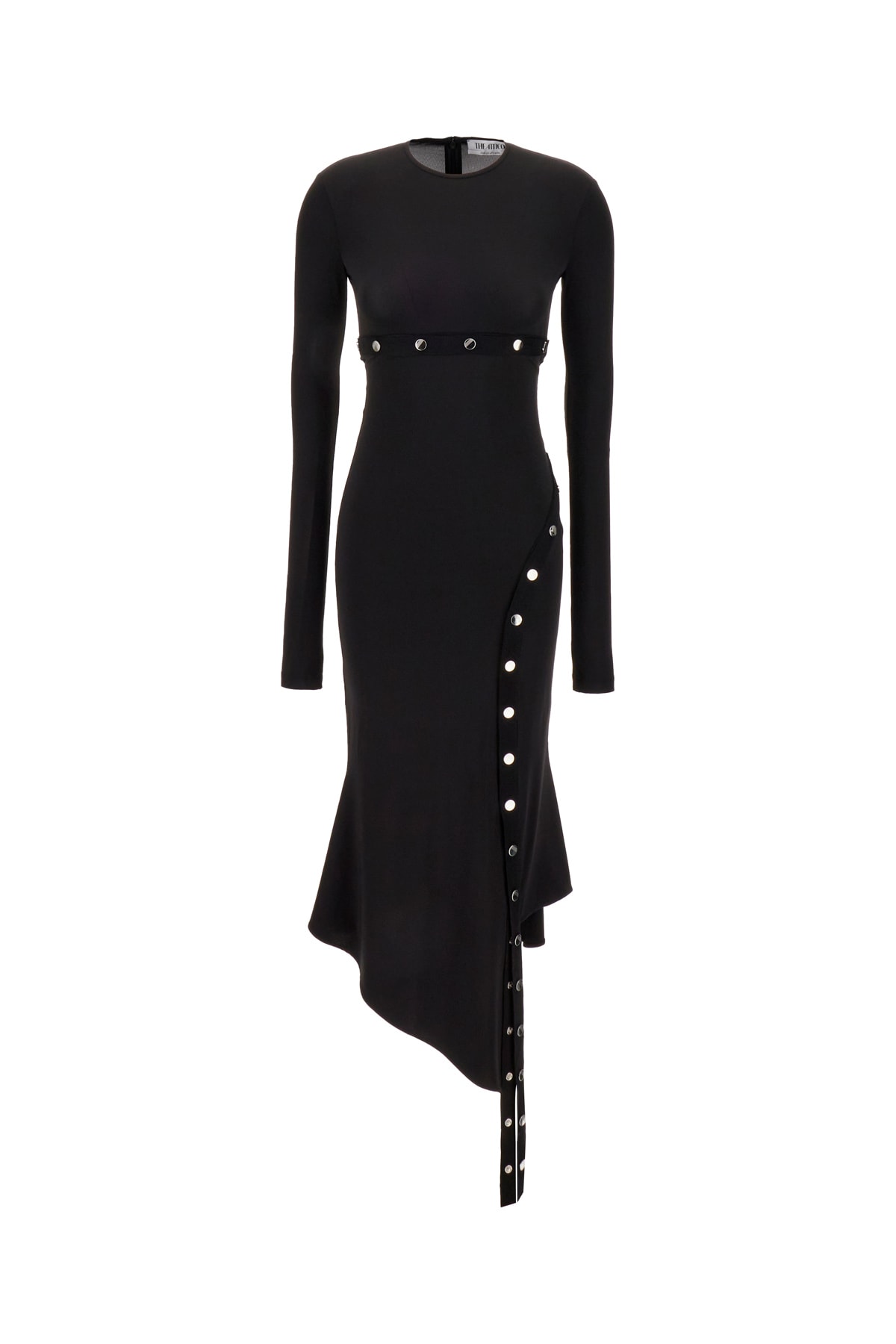 The Attico Black Polyester Blend Dress