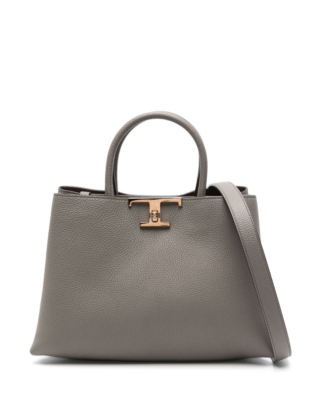 Tod's T Timeless 皮质托特包 - 绿色