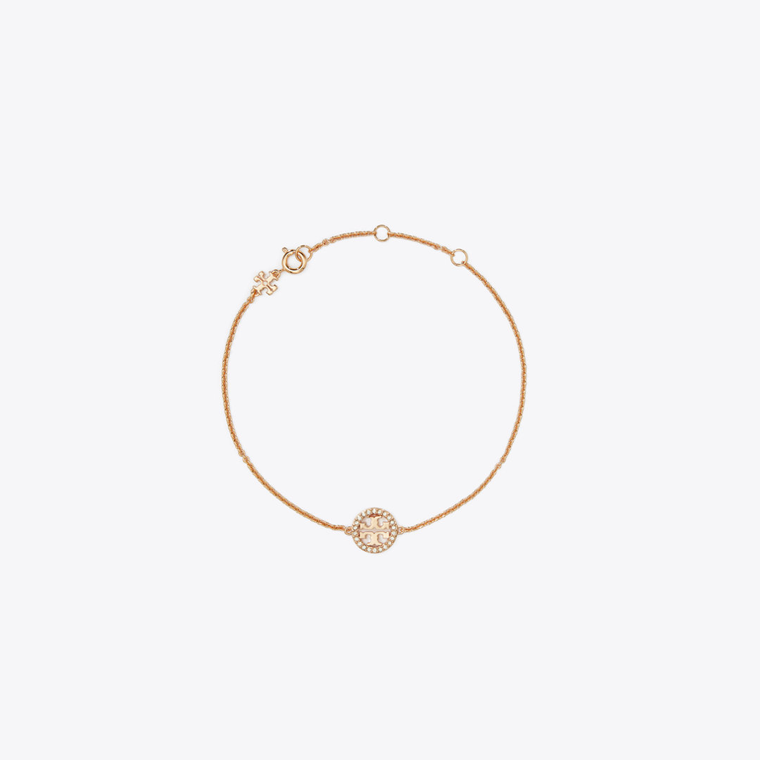 Tory Burch Miller Pavé Chain Bracelet