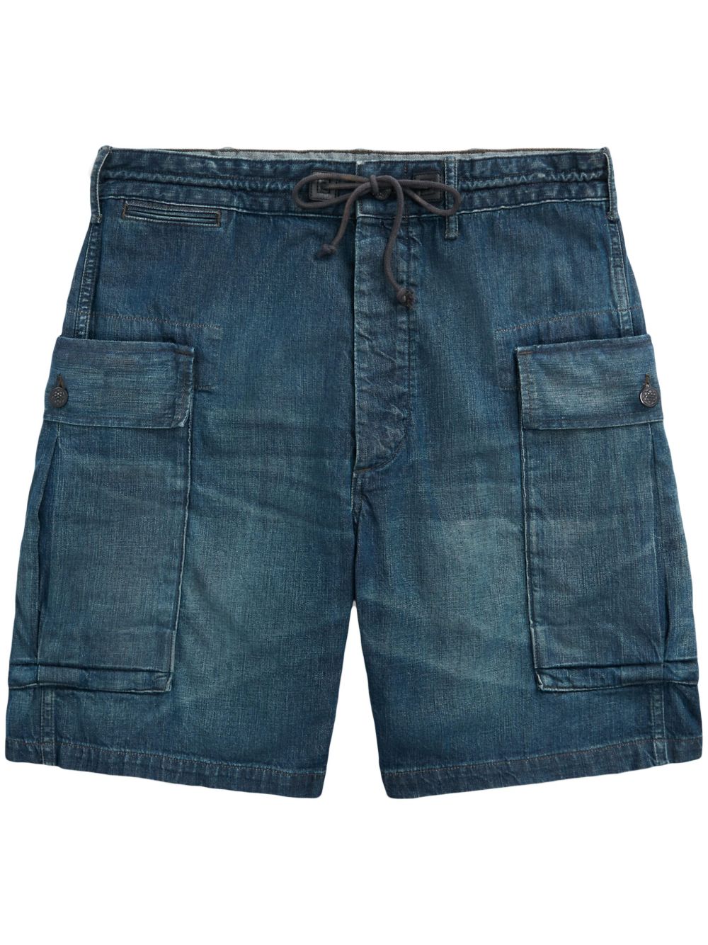 Ralph Lauren RRL 牛仔工装短裤 - 蓝色