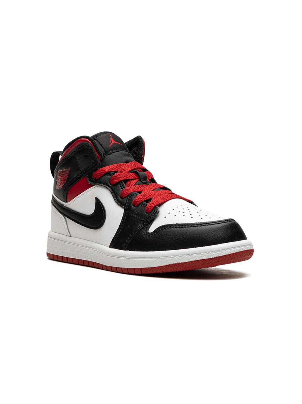 Jordan Kids Jordan 1 Mid Gym Red 运动鞋 - 白色