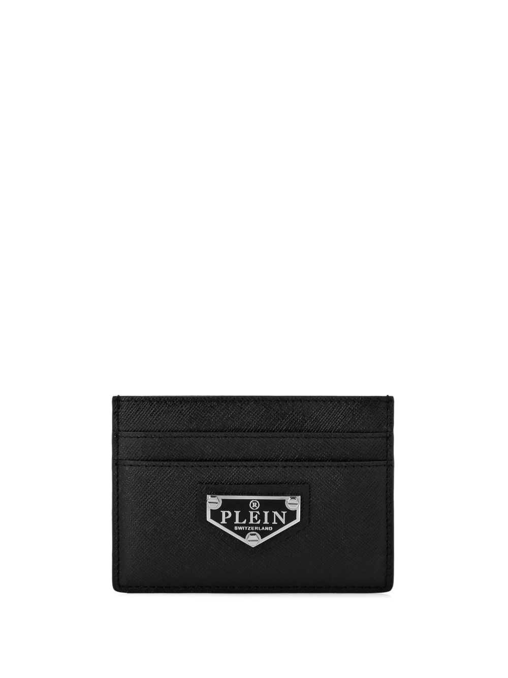 Philipp Plein 皮质卡夹 - 黑色