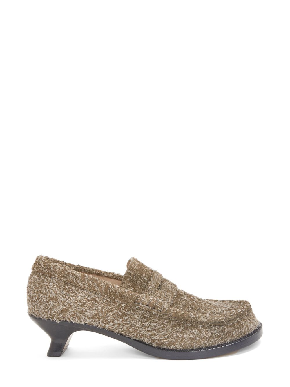 LOEWE Campo loafer in brushed suede - 褐色