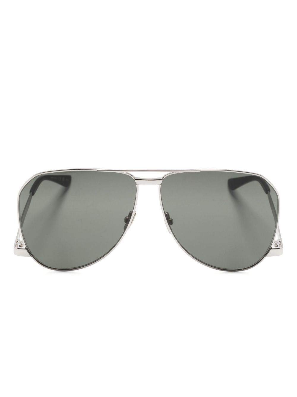 Saint Laurent Eyewear SL 690 飞行员太阳眼镜 - 银色