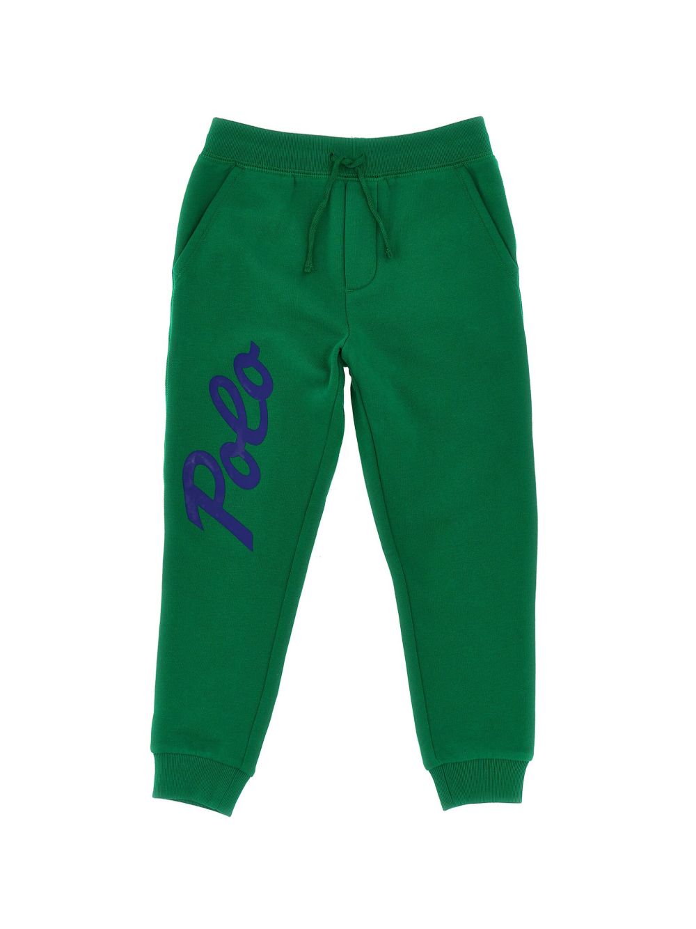 POLO RALPH LAUREN KIDS logo印花运动裤 - 绿色