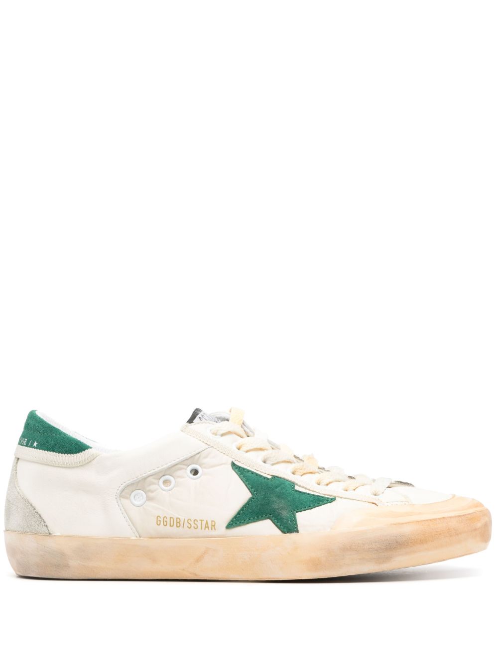Golden Goose Super-Star 仿旧拼接运动鞋 - 中性色