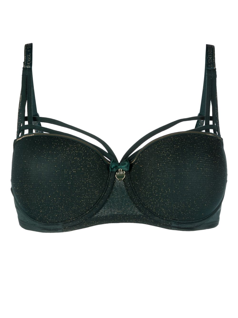 Marlies Dekkers Dame De Paris 金葱平台罩杯式文胸 - 绿色