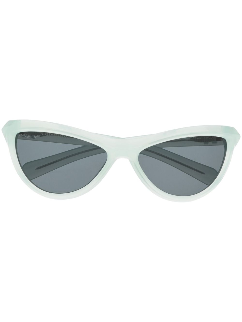 Off-White Eyewear Atlanta 猫眼框太阳眼镜 - 绿色