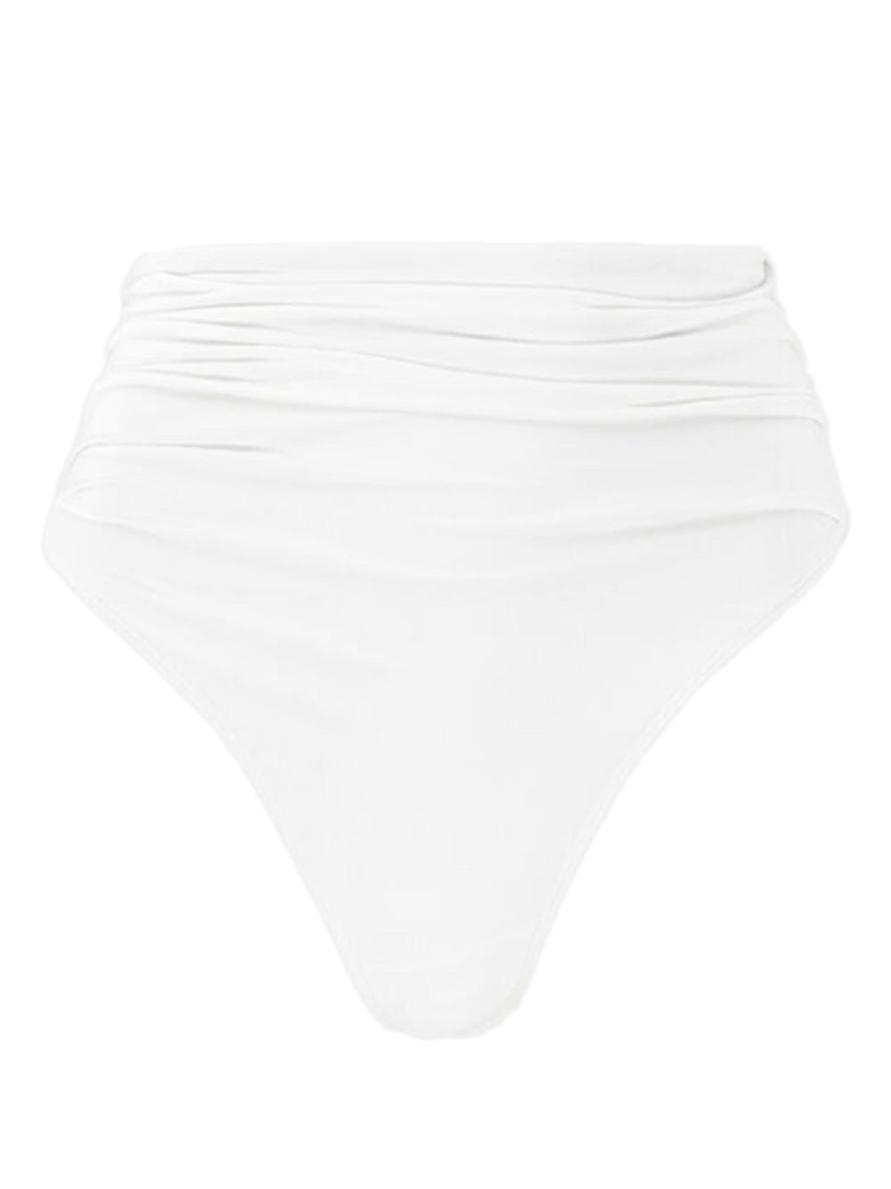 Jacquemus The Drapeado 比基尼三角裤 - 白色