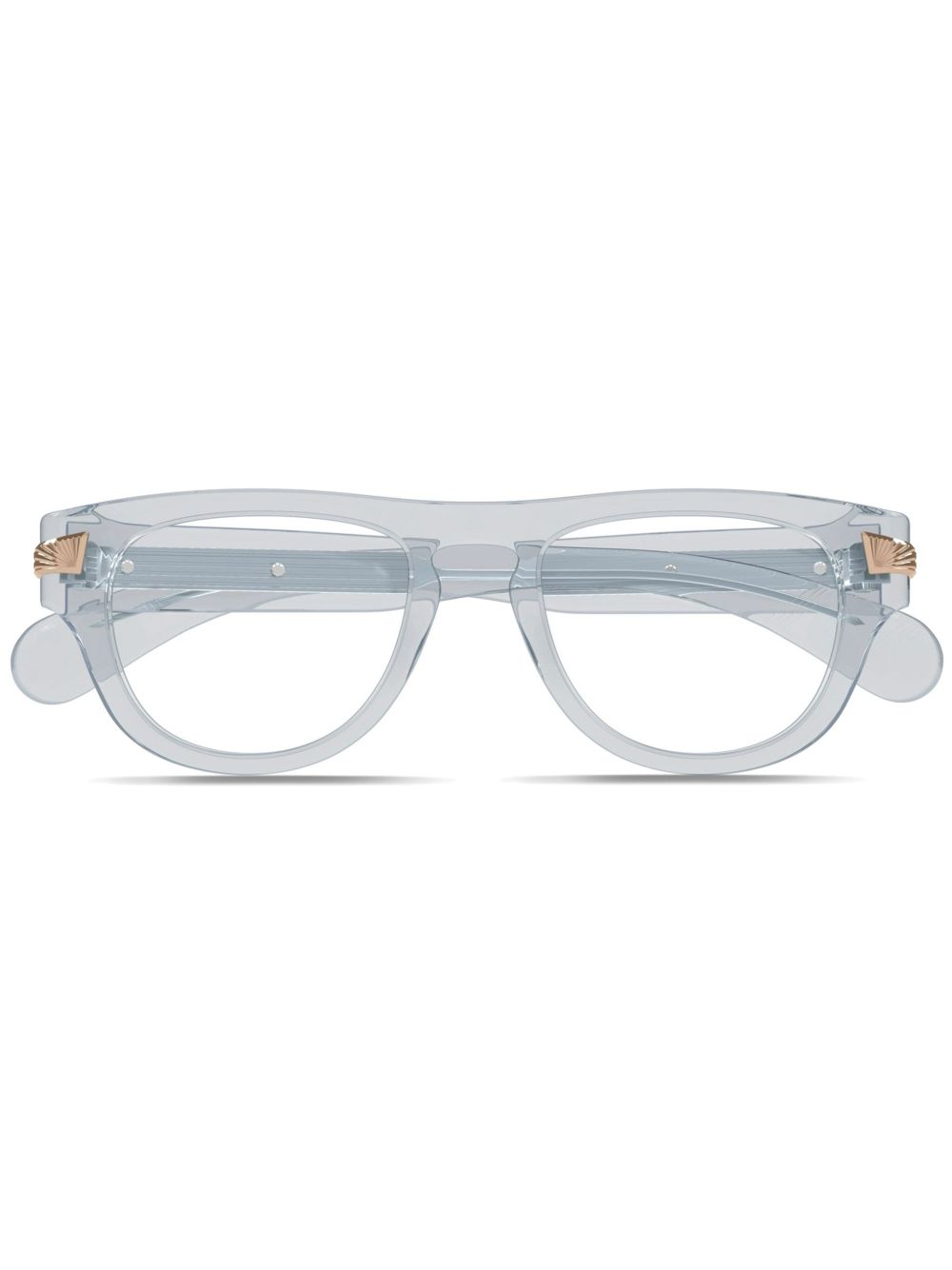 Gucci Eyewear 圆框眼镜 - 蓝色