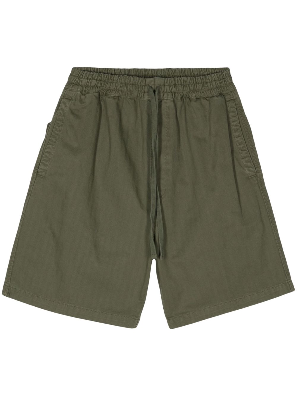 Carhartt WIP Rainer 人字斜纹针织休闲短裤 - 绿色