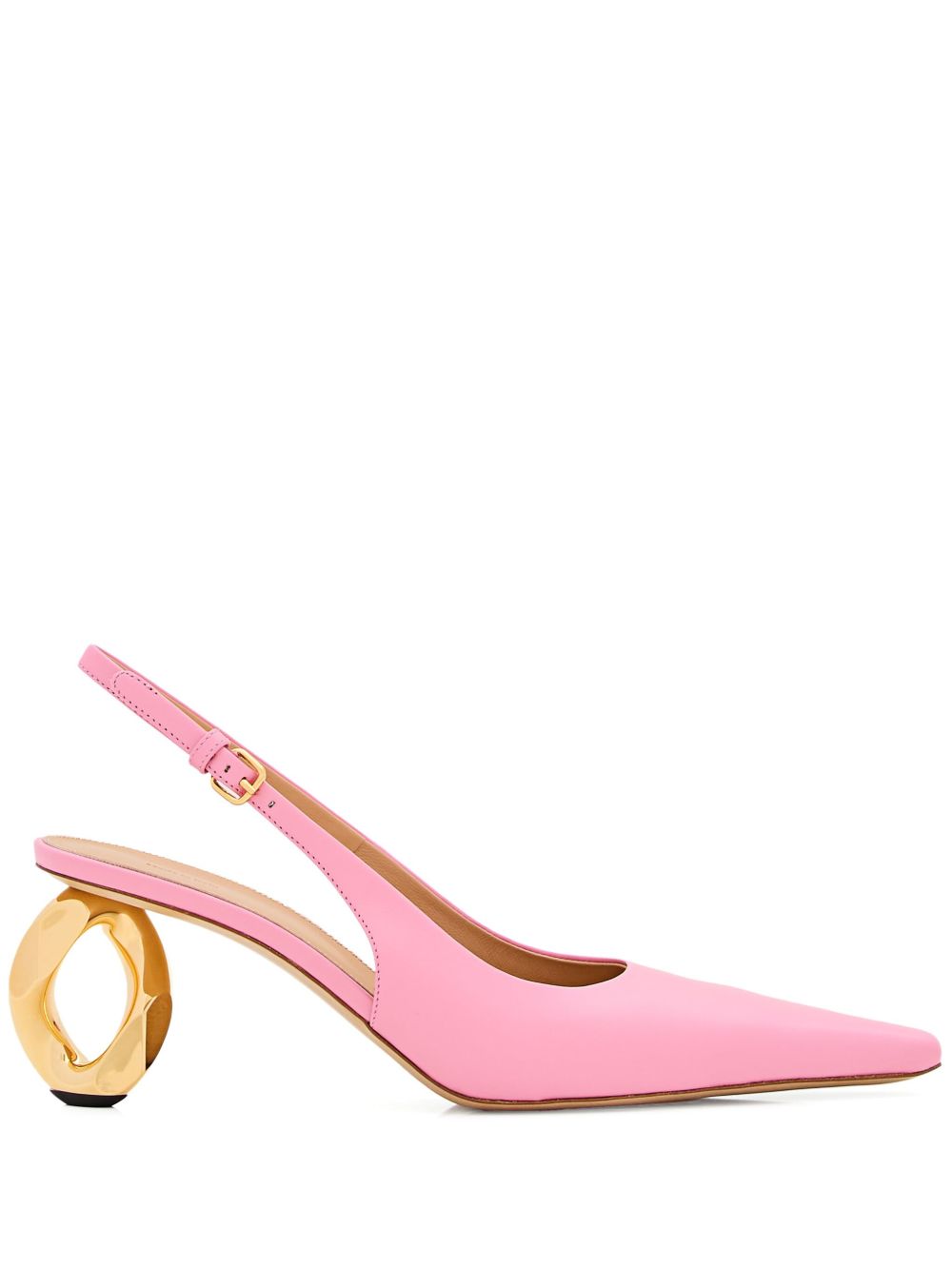 JW Anderson Chain Heel 中跟鞋 - 粉色