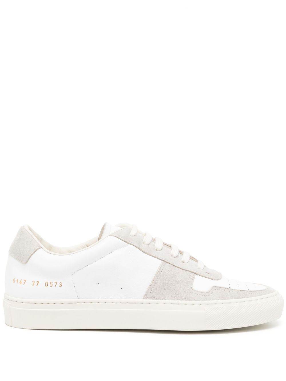 Common Projects Bball 拼接运动鞋 - 白色