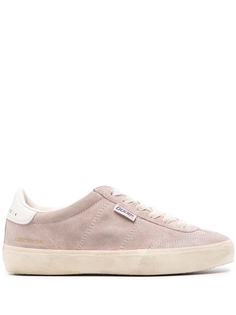 Golden Goose Soul Star 绒面皮运动鞋 - 粉色