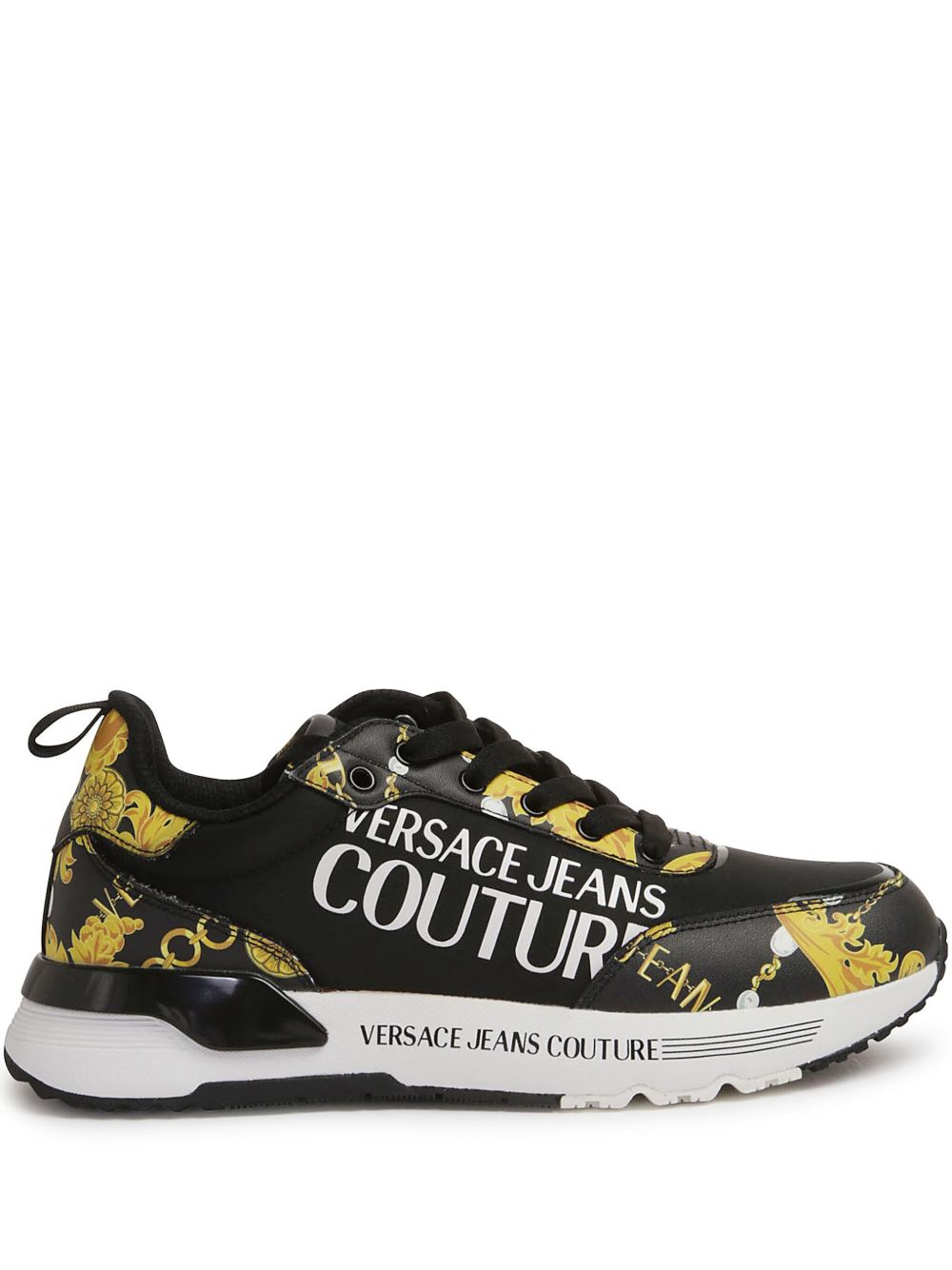 Versace Jeans Couture Dynamic 运动鞋 - 黑色