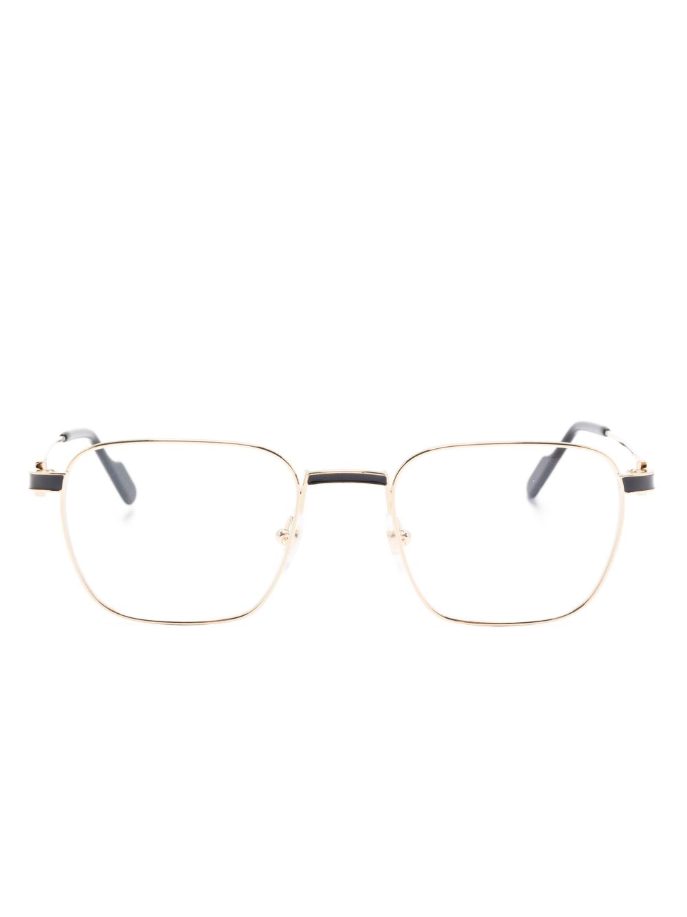 Cartier Eyewear 方框眼镜 - 金色