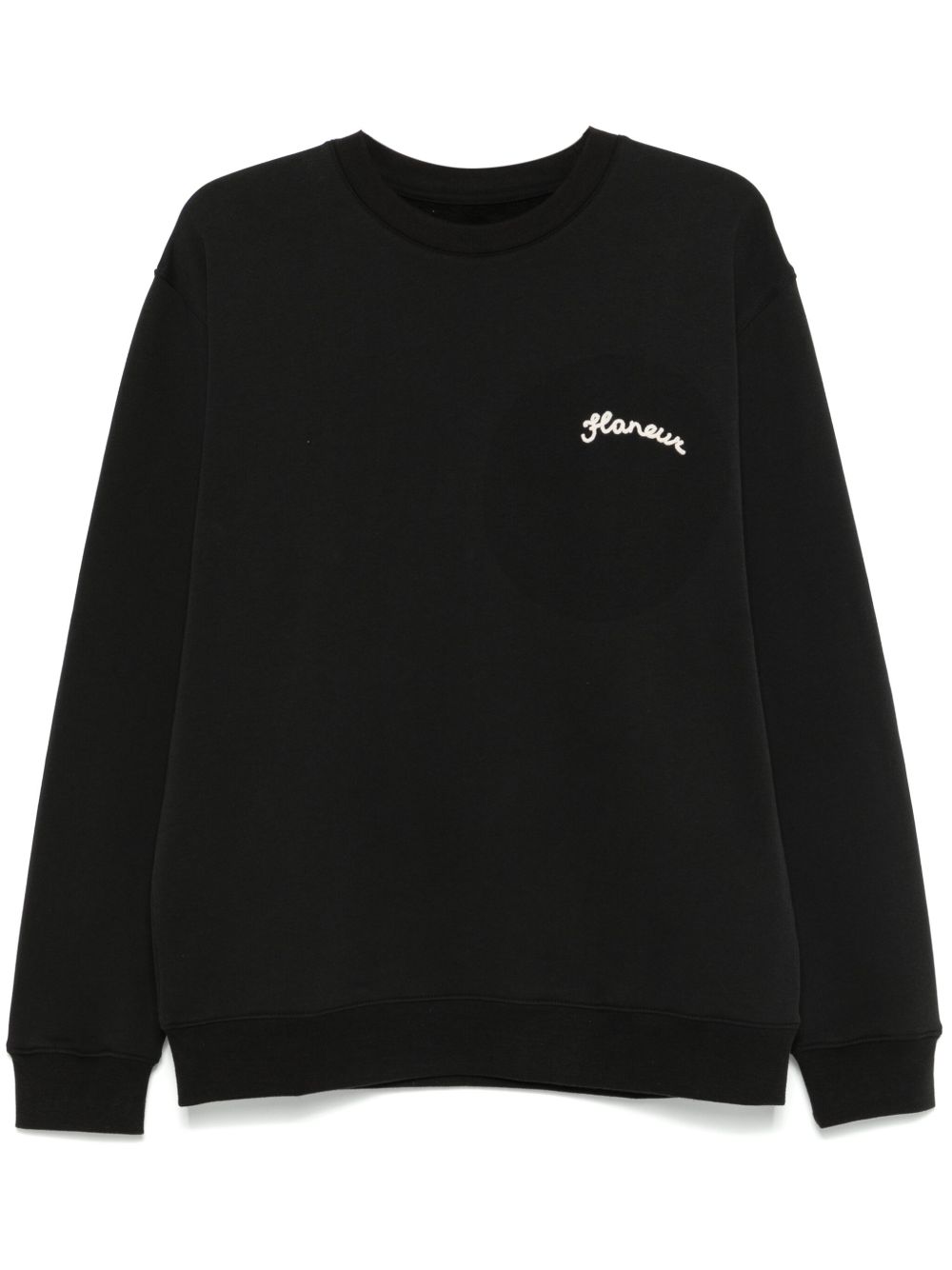 FLÂNEUR Signature 卫衣 - 黑色