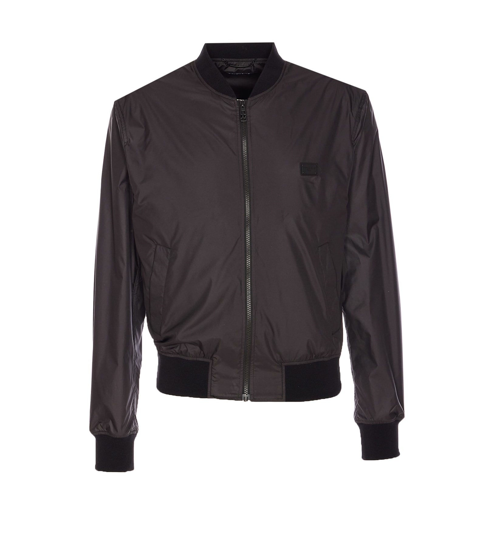 Dolce & Gabbana Logo Plaque Bomber
