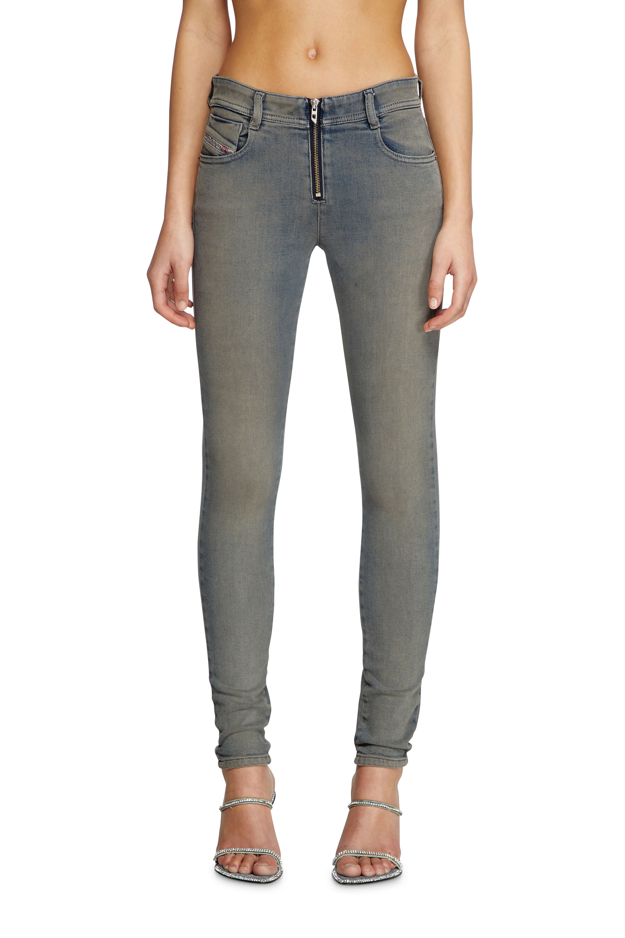 Diesel - Skinny Jeans - 2017 Slandy - Jeans - Woman - Blue