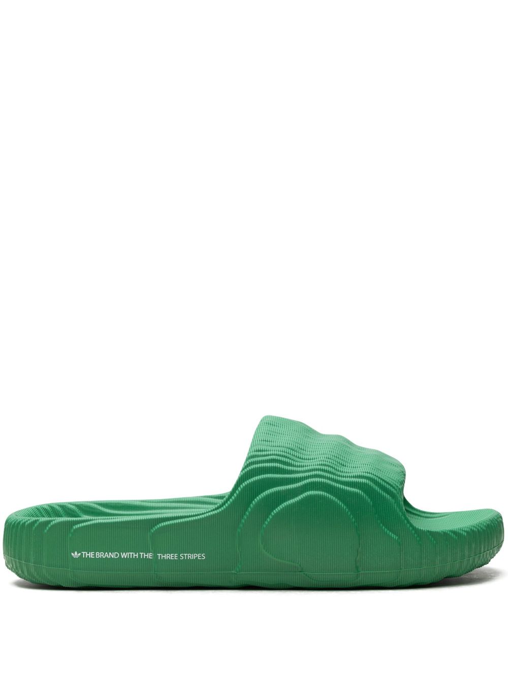 adidas Adilette 22 Green 拖鞋 - 绿色