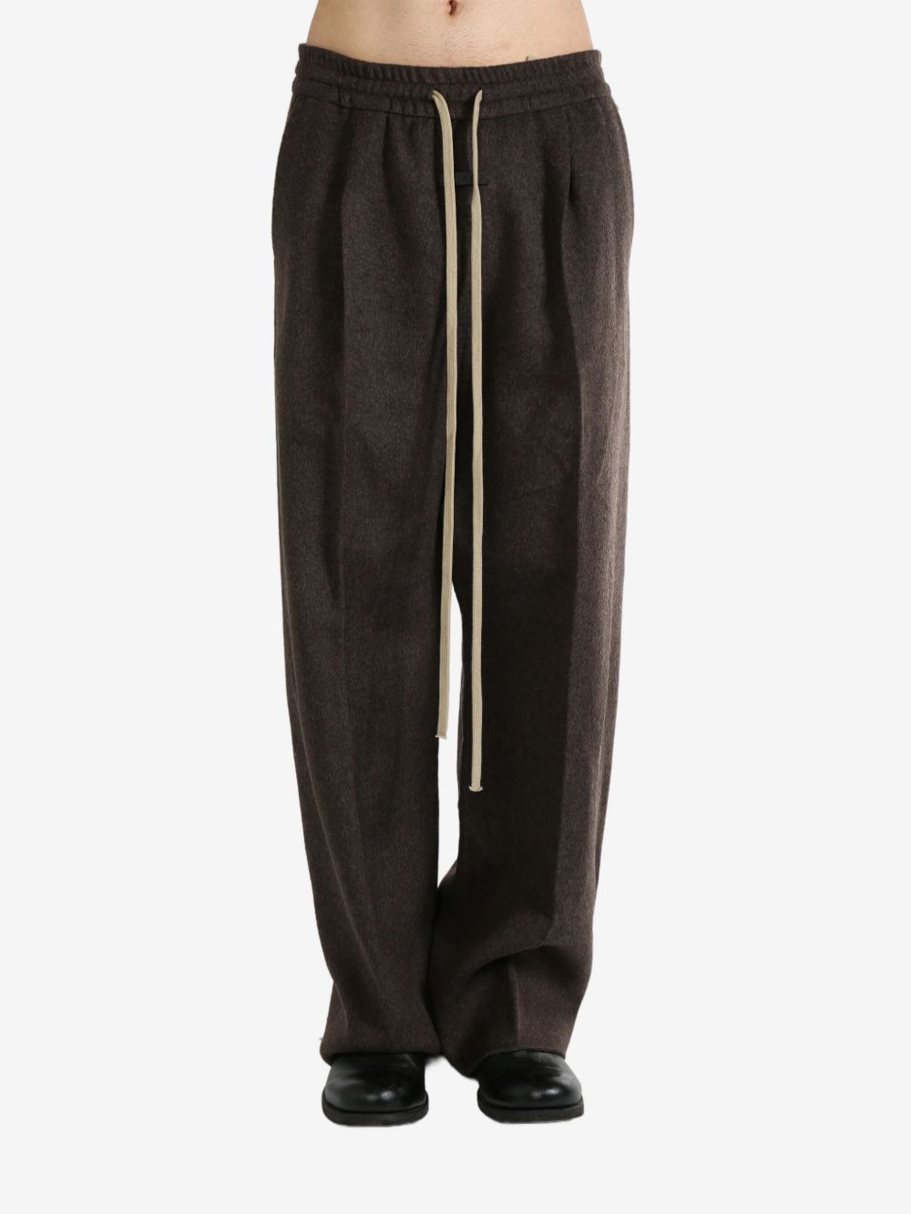 Fear Of God pleated wide-leg trousers - 褐色