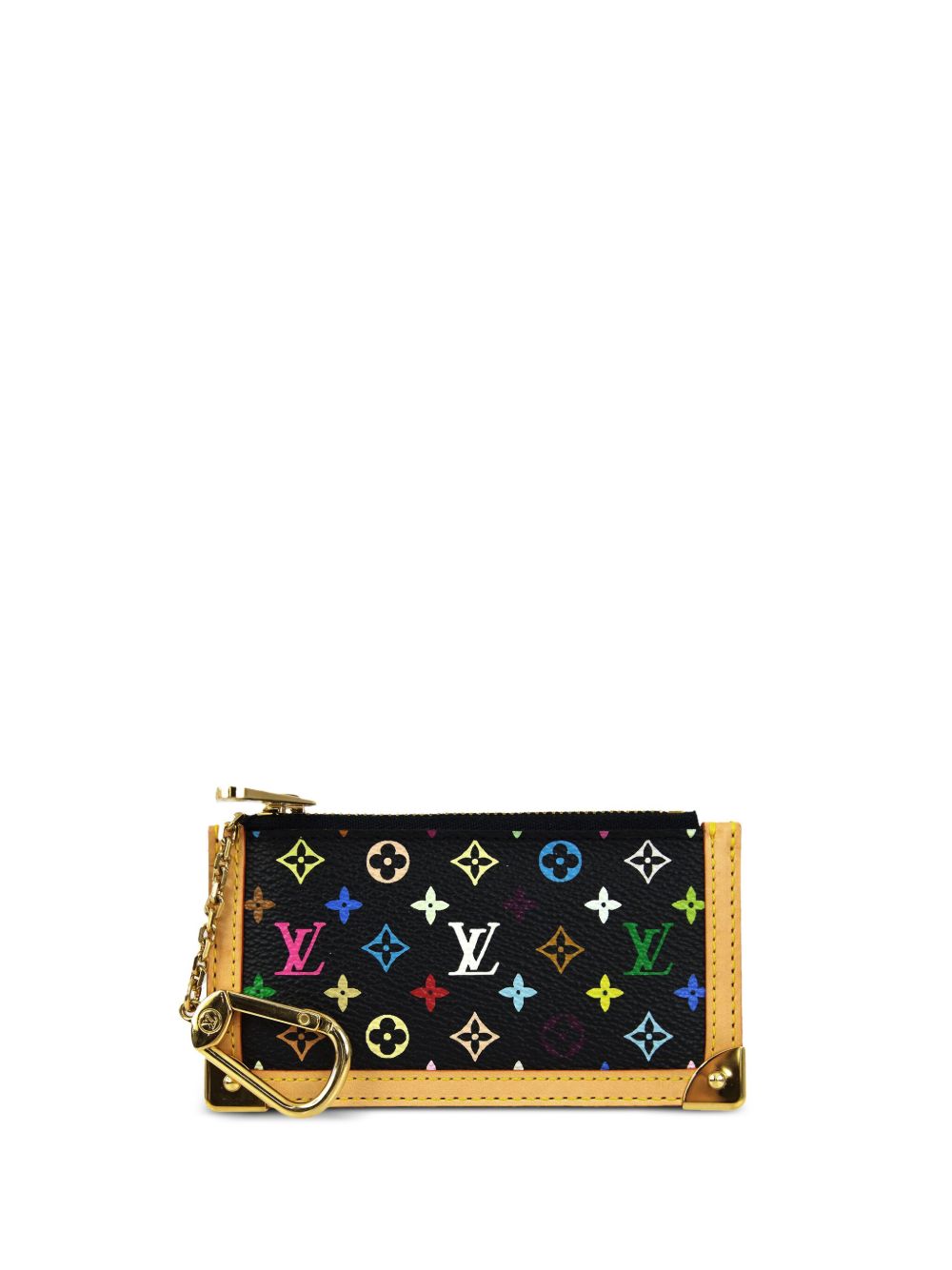 Louis Vuitton Pre-Owned x Takashi Murakami Pochette Cles 零钱包（2004年典藏款） - 黑色