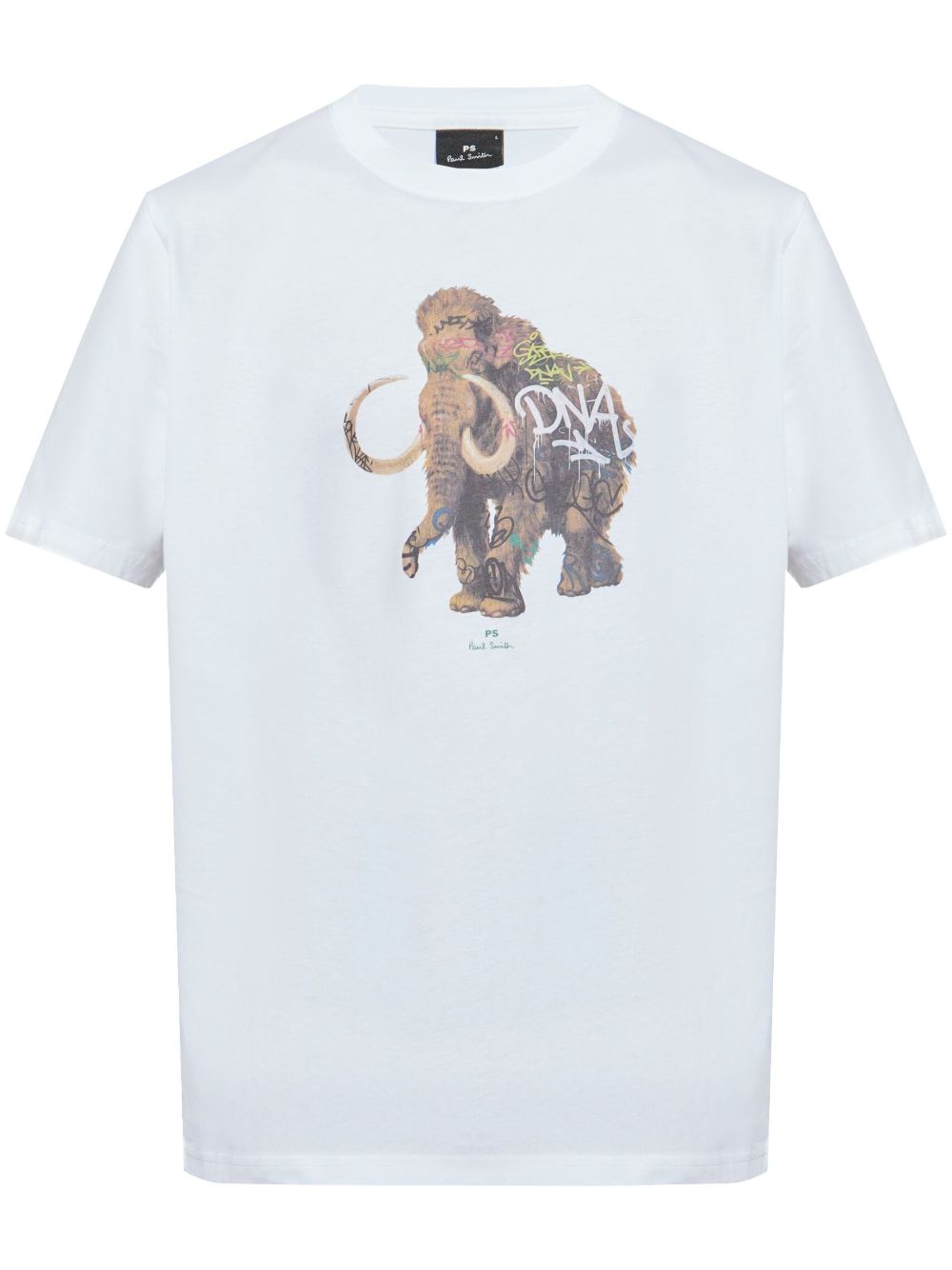 PS Paul Smith Graffiti Mammoth T恤 - 白色