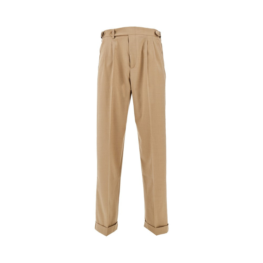 MARSEM Wool-blend pants with darts Man