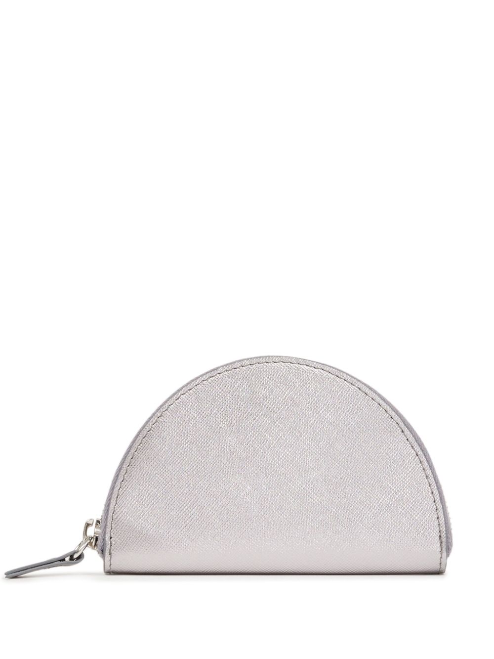 Maison Margiela Halfmoon 皮质钱包 - 银色