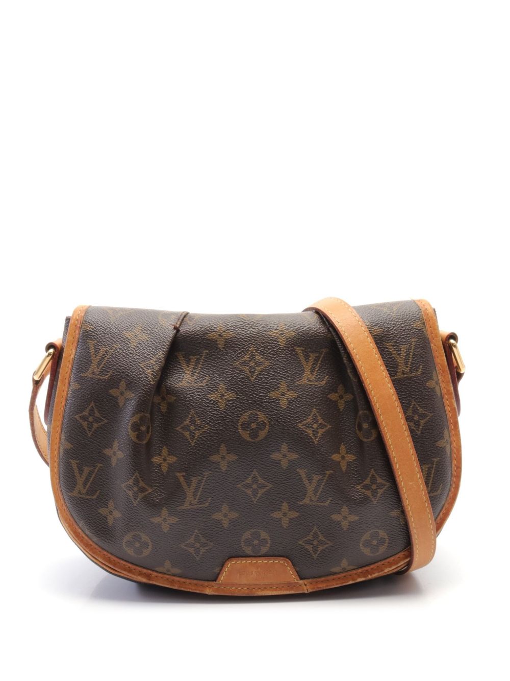 Louis Vuitton Pre-Owned Menilmontant PM 单肩包（2014年典藏款） - 褐色