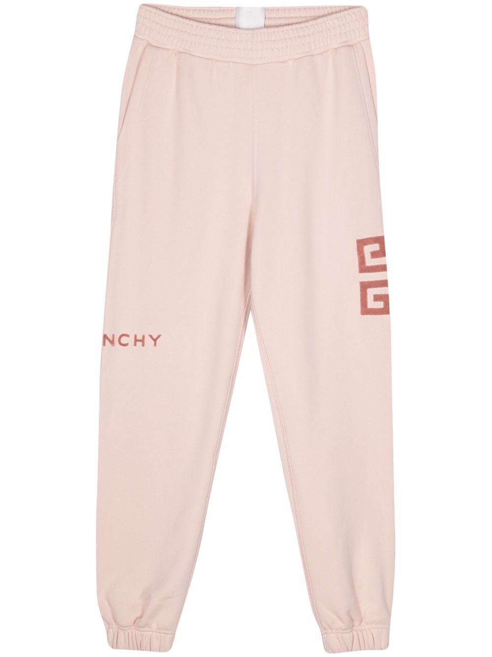 Givenchy 4G 图案运动裤 - 粉色