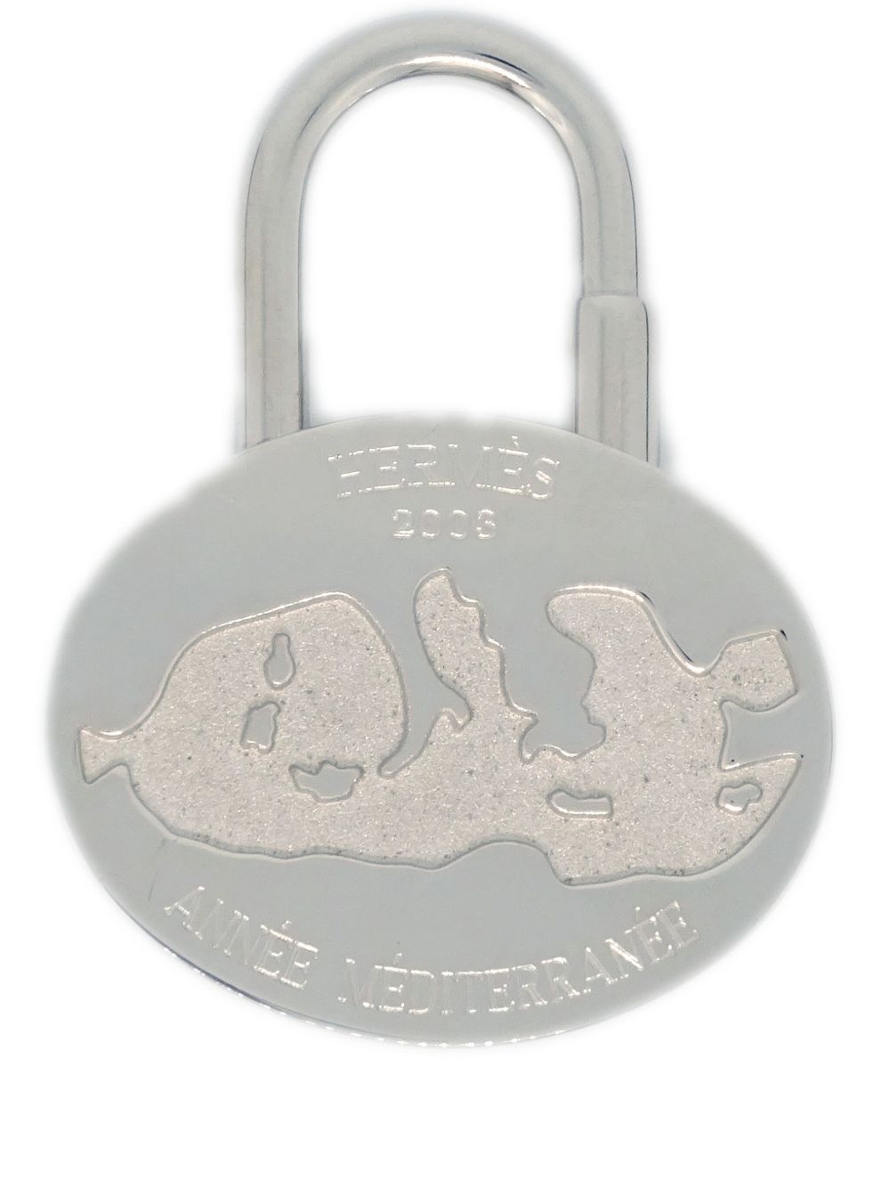 Hermès Pre-Owned Année Mediterranee Cadena 挂锁（2003年典藏款） - 银色