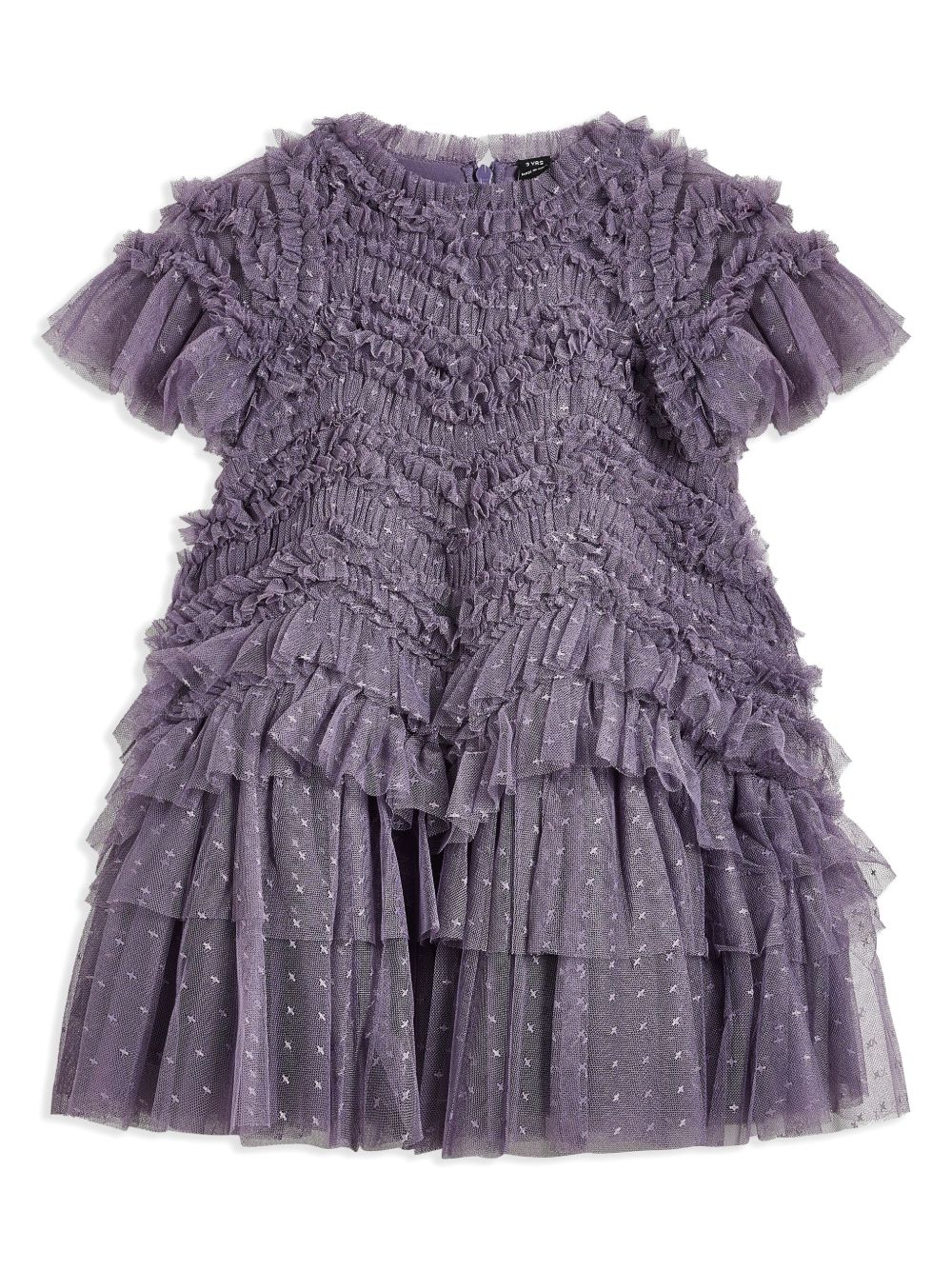NEEDLE & THREAD KIDS Elia 连衣裙 - 紫色