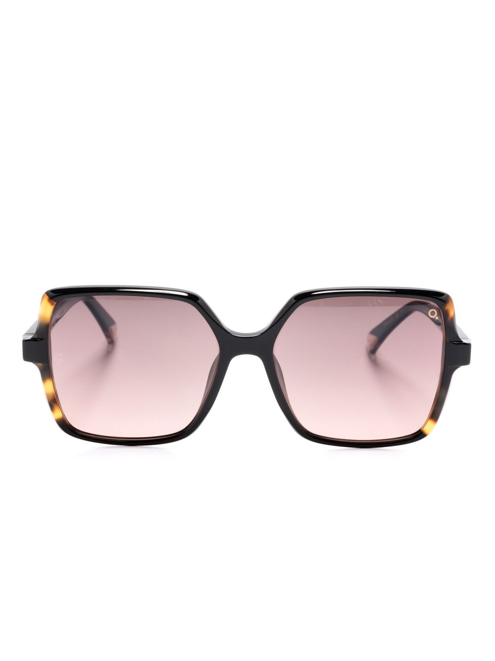 Etnia Barcelona Lessep 方框太阳眼镜 - 褐色