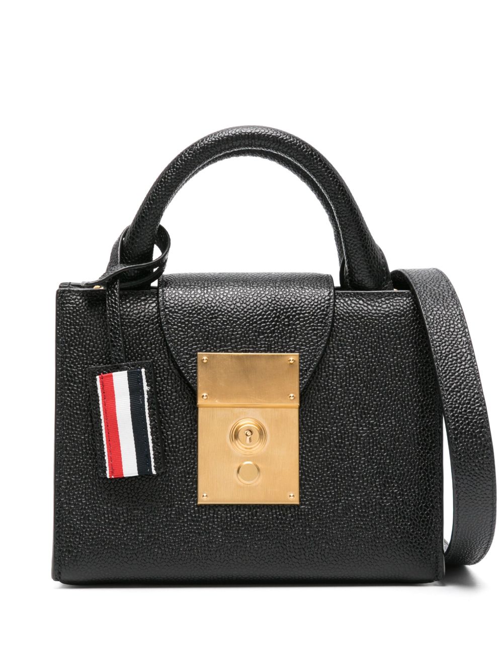 Thom Browne Mr. Thom 迷你手提包 - 黑色