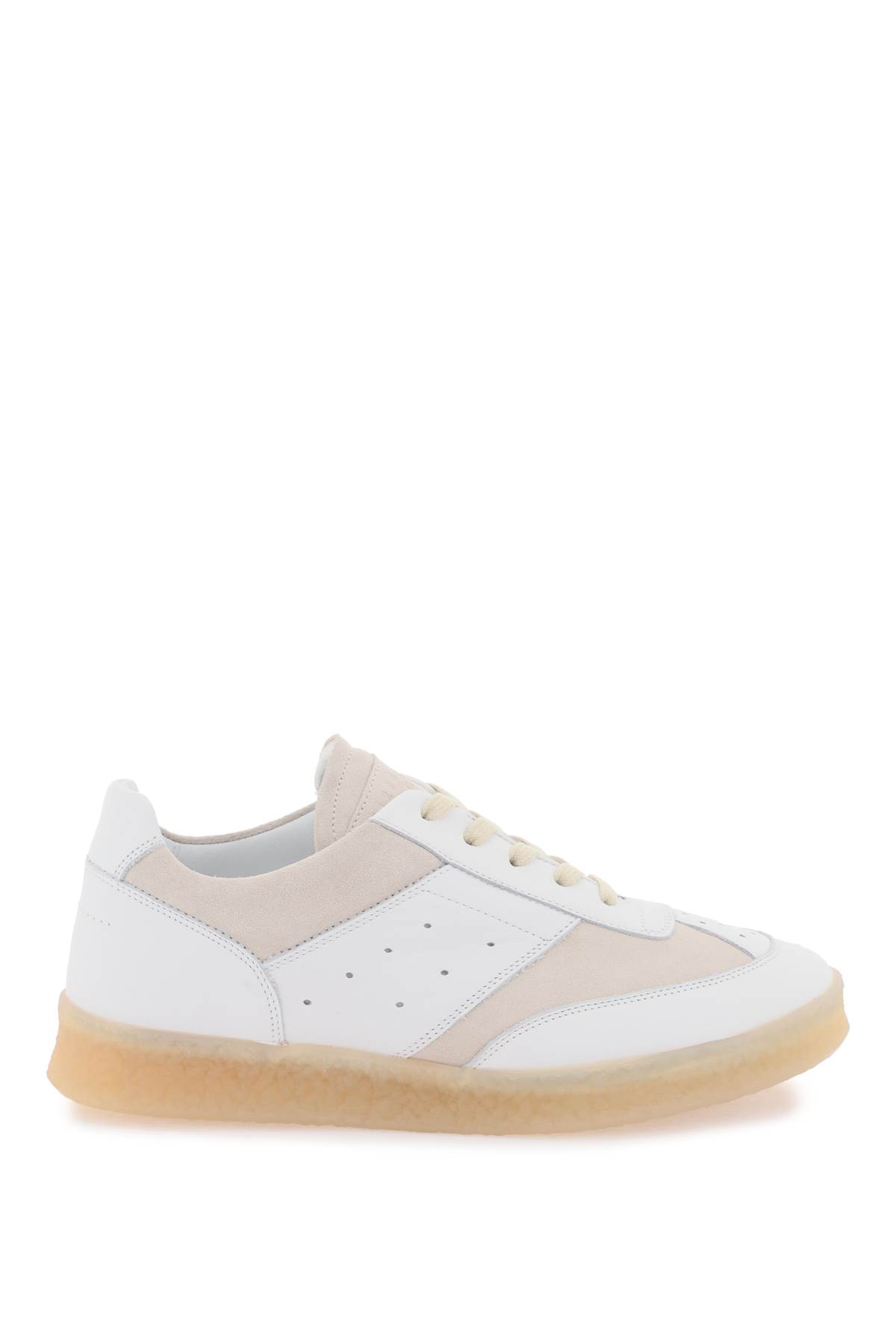MM6 Maison Margiela 6 Court Leather Low-top Sneakers