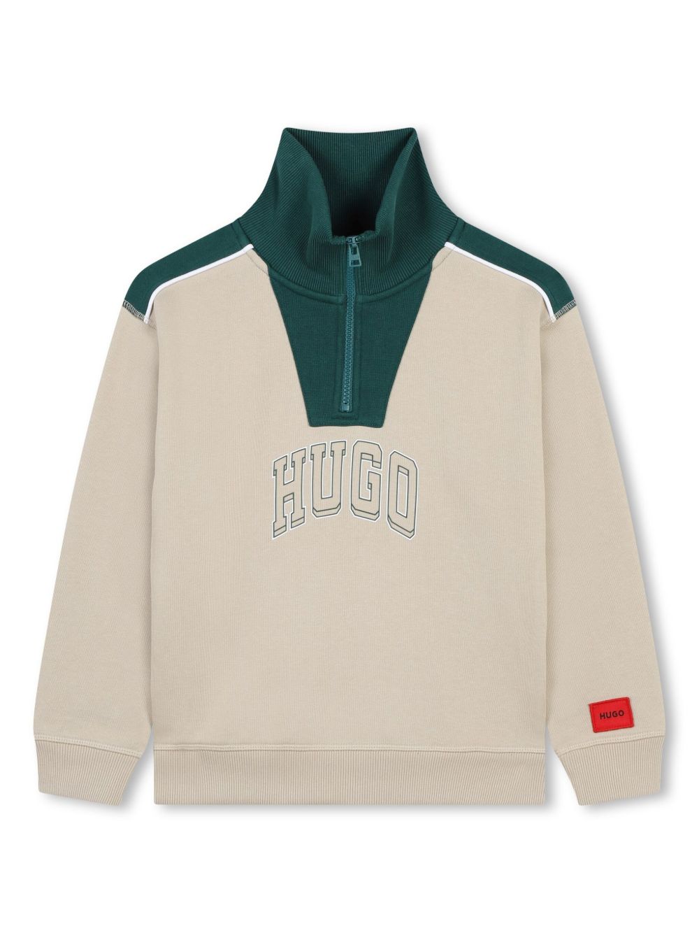 HUGO KIDS logo印花卫衣 - 中性色