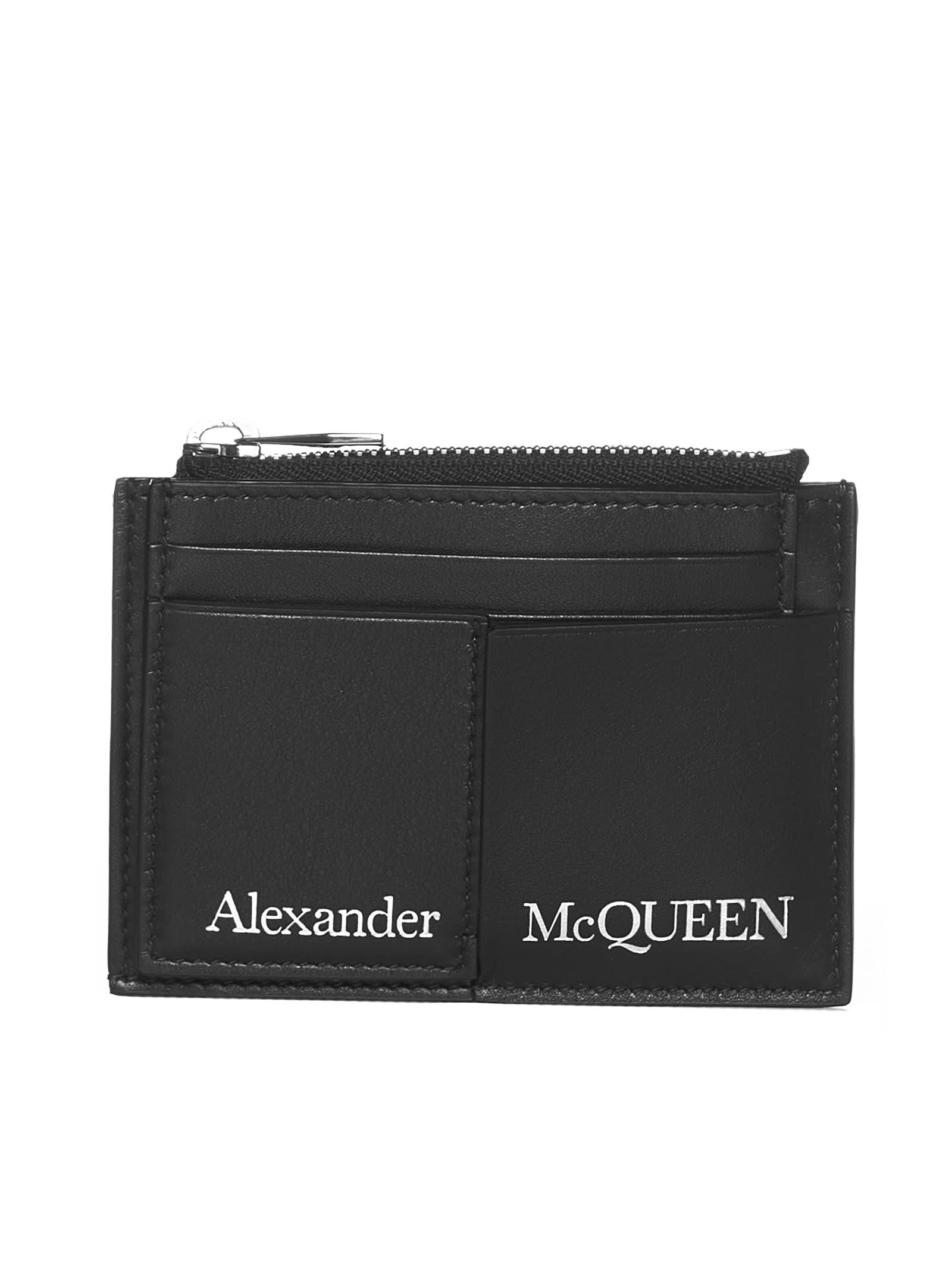 Alexander McQueen 带logo卡包
