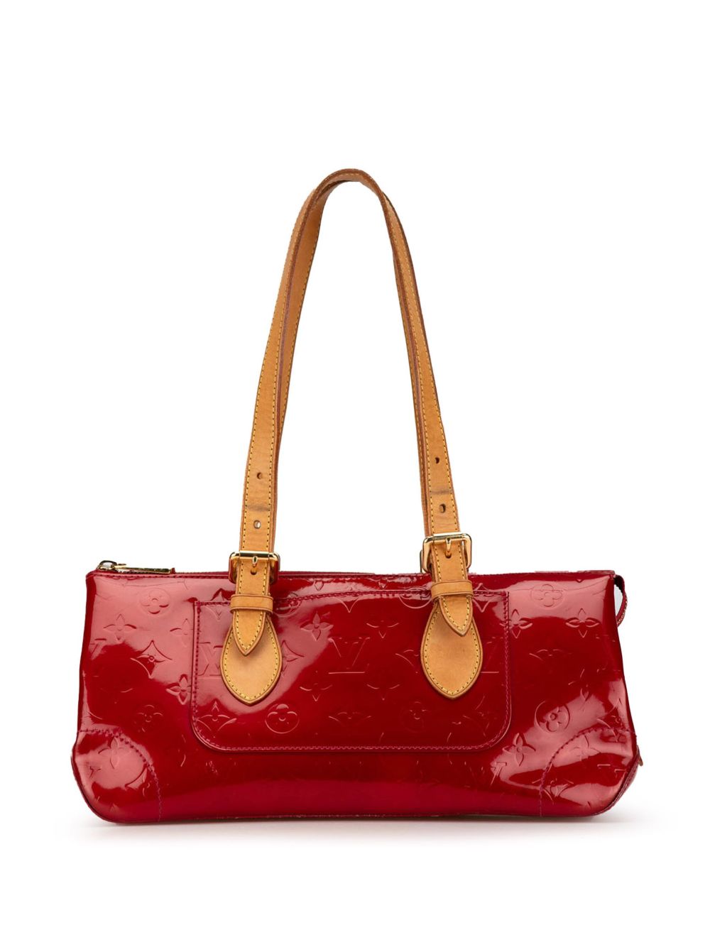 Louis Vuitton Pre-Owned Monogram Vernis Rosewood Avenue 单肩包（2007年典藏款） - 红色