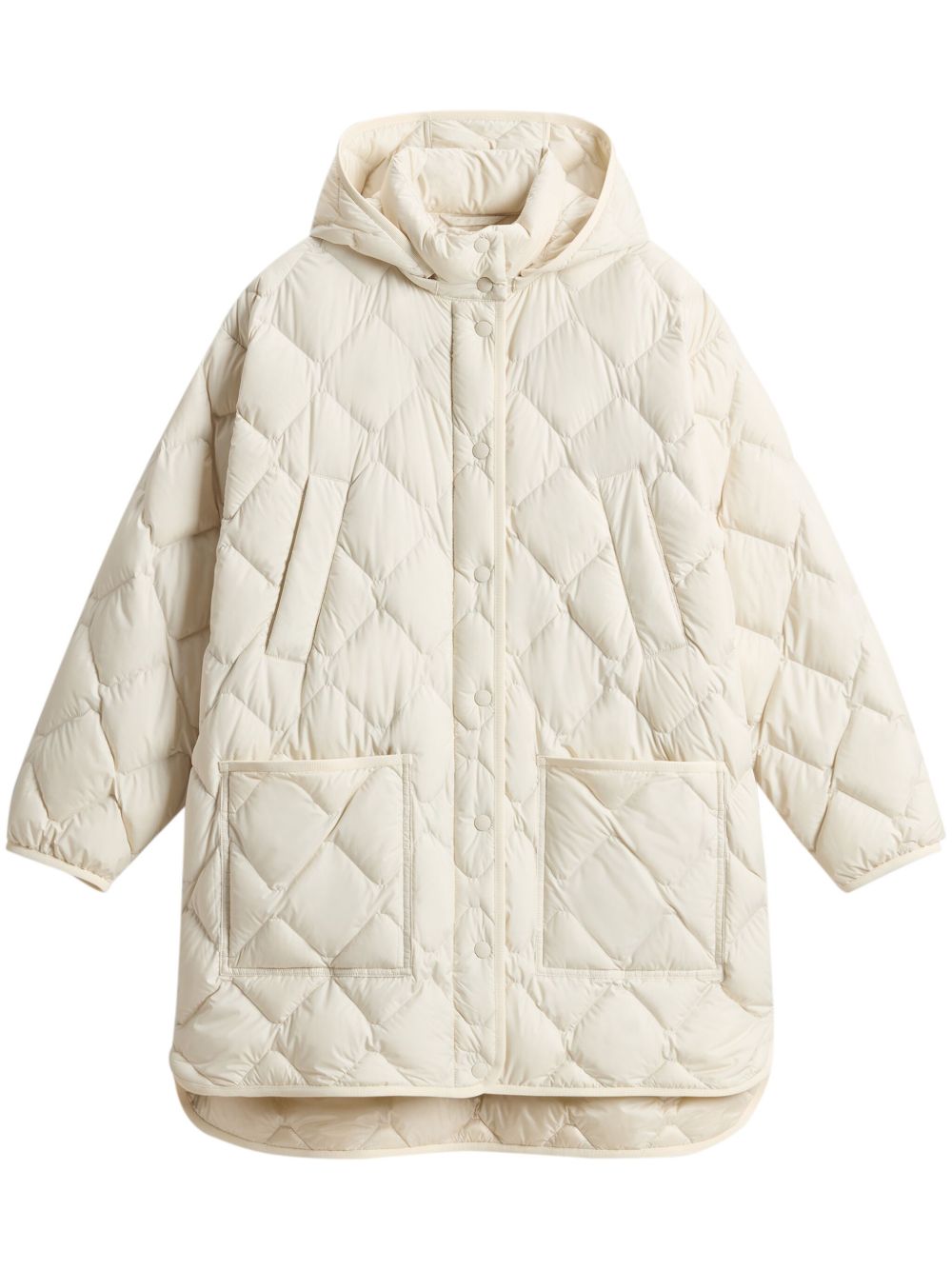 Woolrich Heritage 斗篷 - 白色