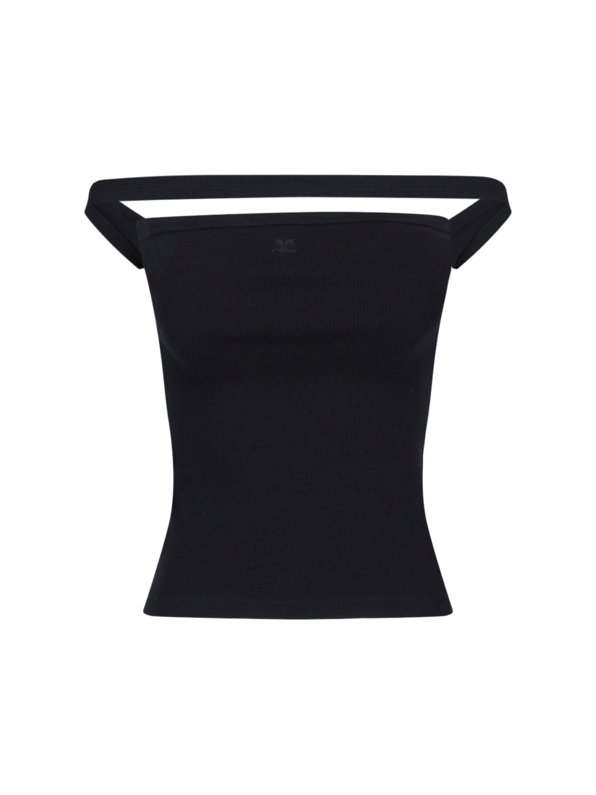 Courrèges 'Hyperbole 90'S Rib' Top