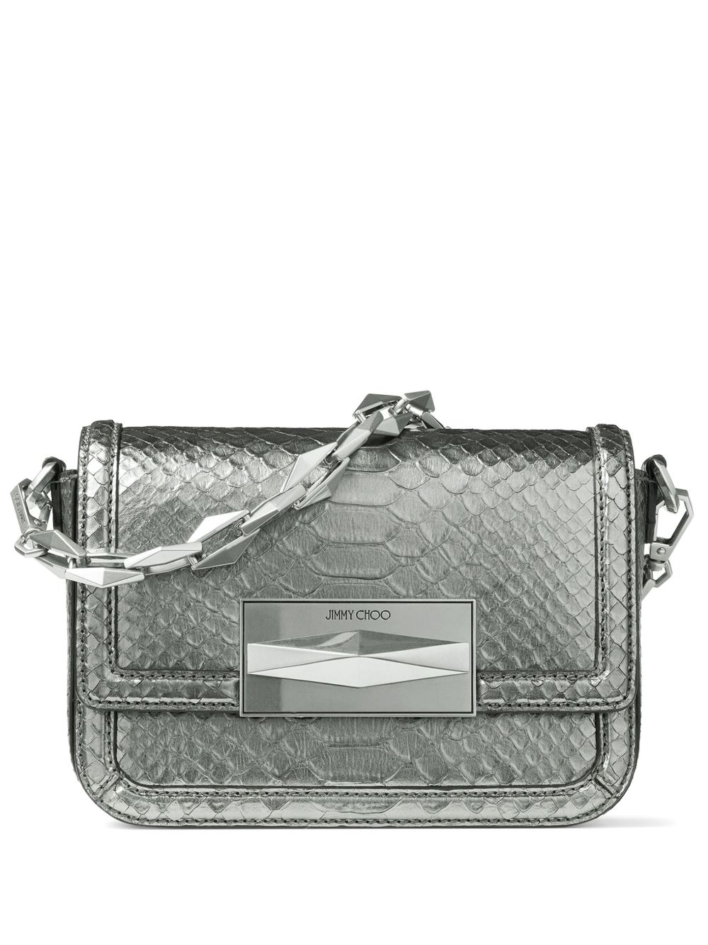 Jimmy Choo Diamond 斜挎包 - 银色