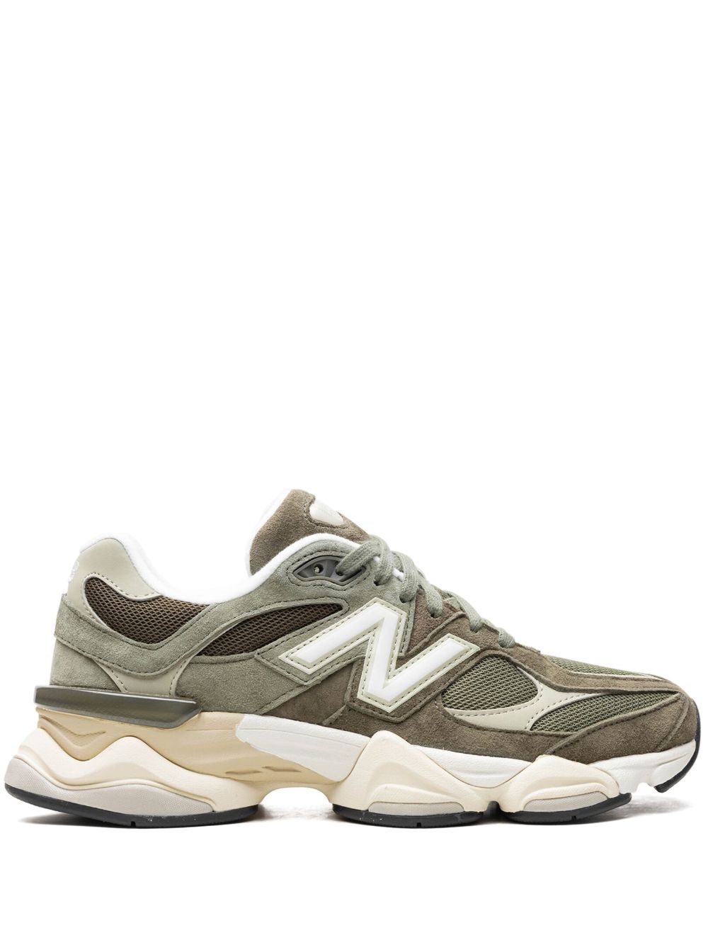 New Balance 9060 Dark Camo/Dark Olive/Sandstone 运动鞋 - 绿色